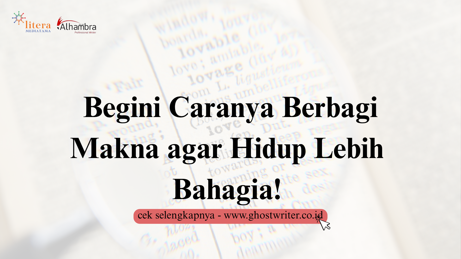 Begini Caranya Berbagi Makna agar Hidup Lebih Bahagia!