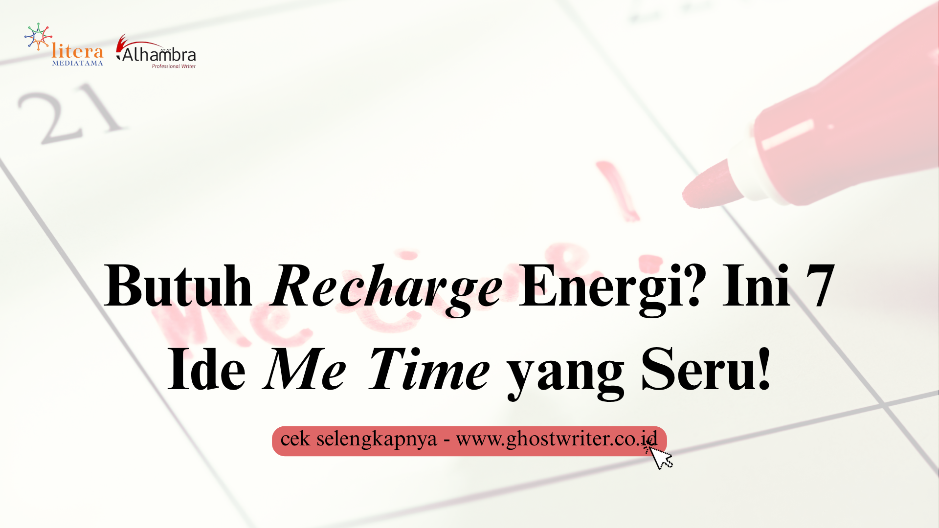 Butuh Recharge Energi? Ini 7 Ide Me Time yang Seru!